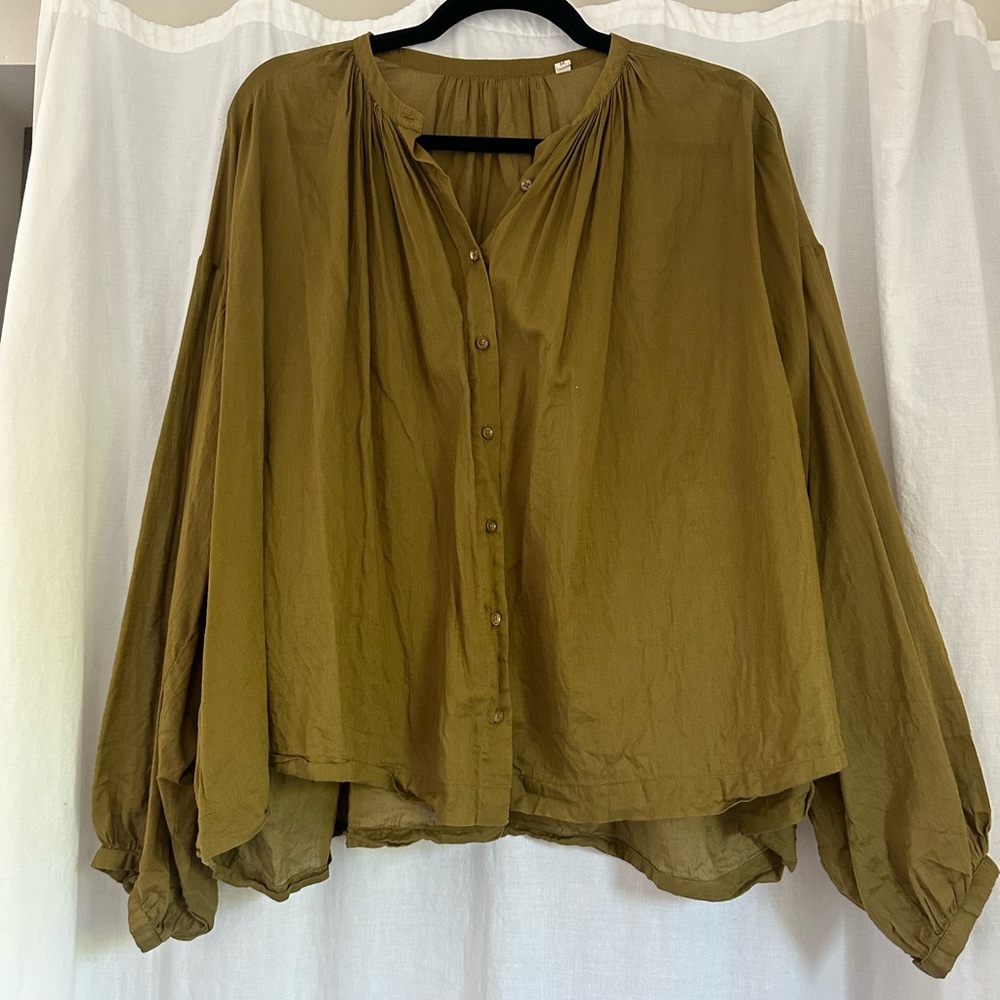 Doen Jane Blouse - Pickle size M